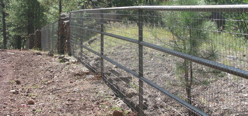 Custom Pipe Fencing Project in AZ